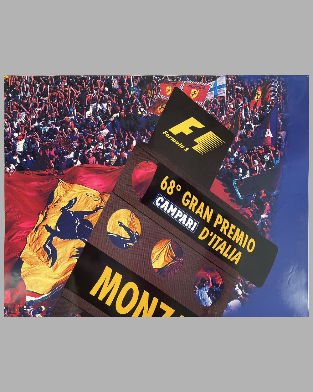 Grand Prix of Monza 1997 original poster 2