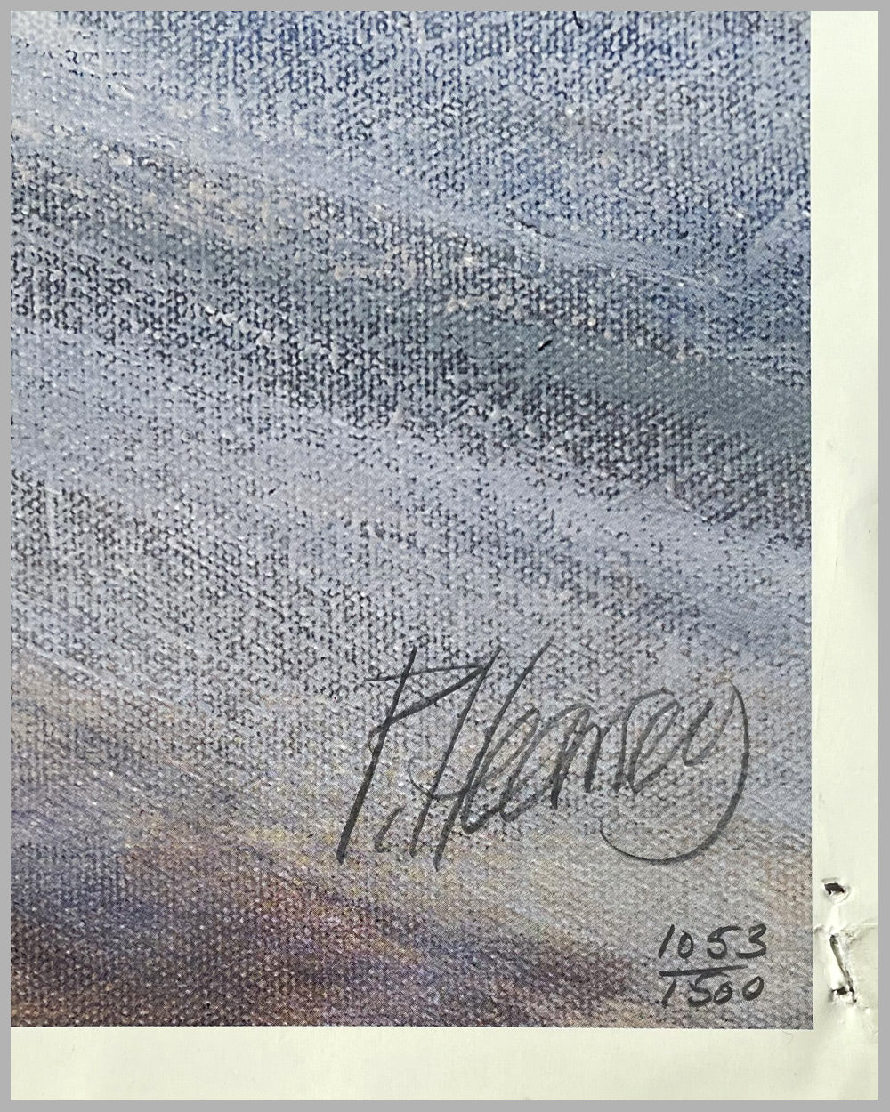 1998 Goodwood Festival of Speed official race poster by Peter Hearsey 3