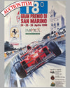 1998 Grand Prix of San Marino original poster by Giovanni Cremonini