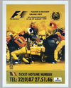 1999 Belgian Grand Prix original FIA poster