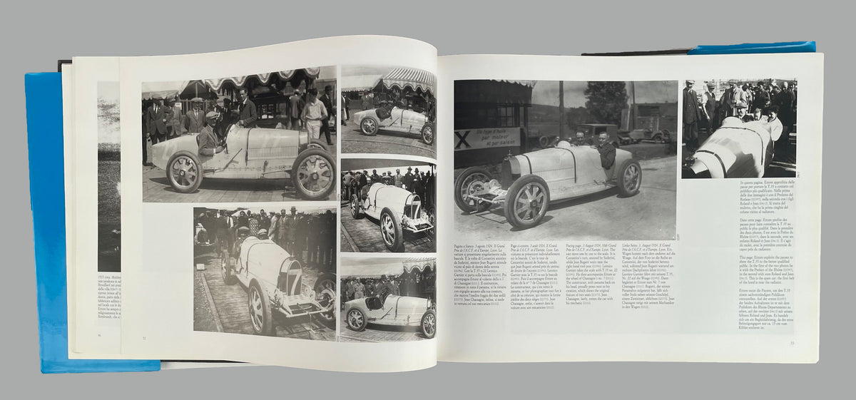 3. Bugatti La Gloire book by famed Motoring photographer Franco Zagari