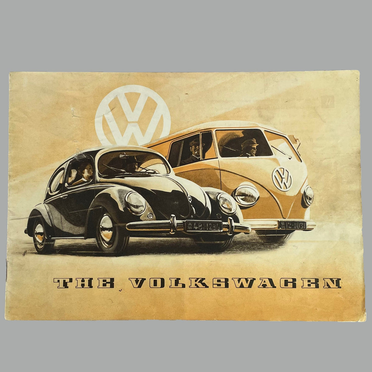 𝟏𝟗𝟓𝟏 𝐕𝐨𝐥𝐤𝐬𝐰𝐚𝐠𝐞𝐧 𝐟𝐮𝐥𝐥 𝐥𝐢𝐧𝐞 𝐛𝐫𝐨𝐜𝐡𝐮𝐫𝐞 (Starting Bid-$100 Estimate-$125-$175)