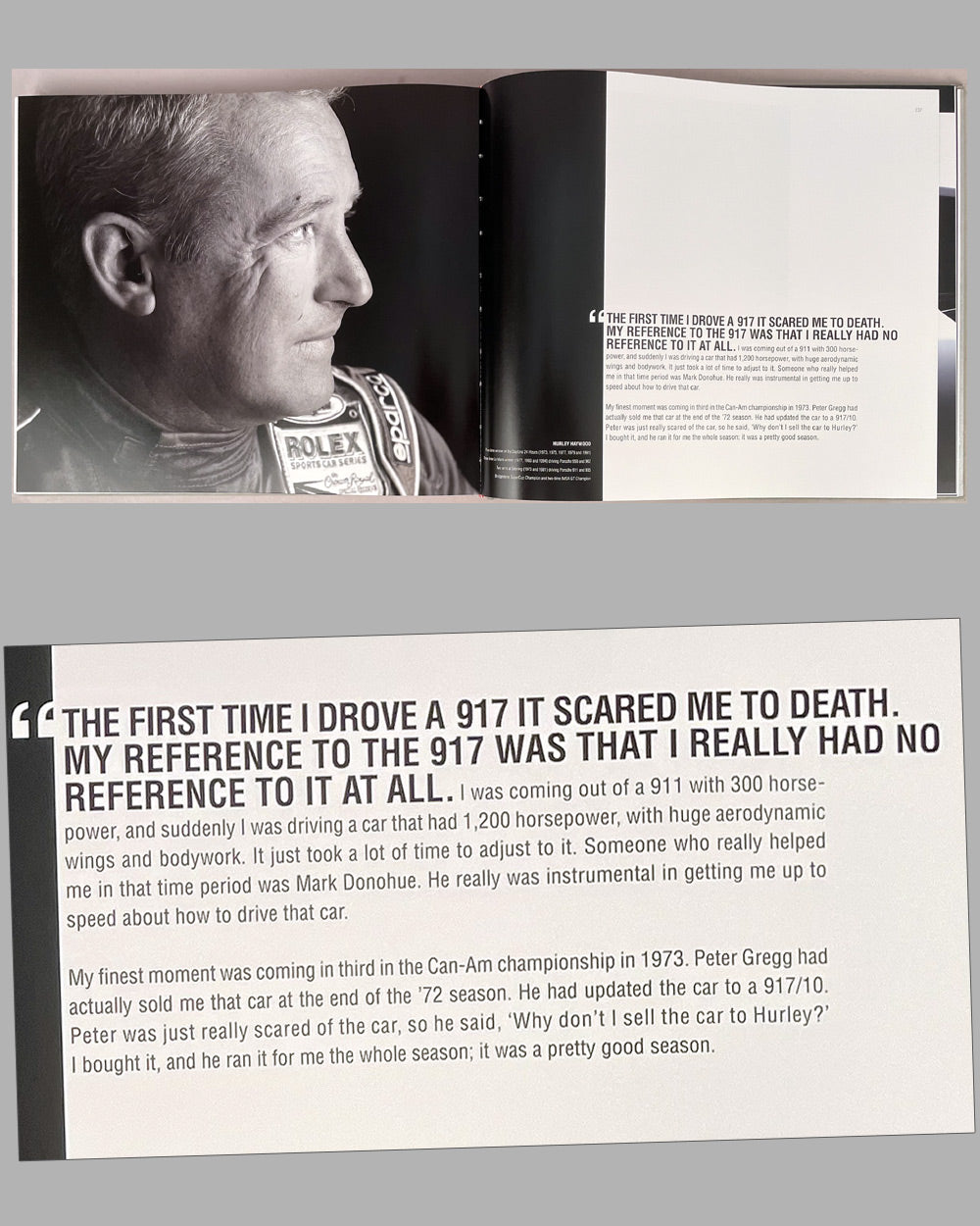 Porsche 917 X17 - The Cars and Drivers in Studio, 1st edition book by Jeffrey R. Zwart, 2009 3