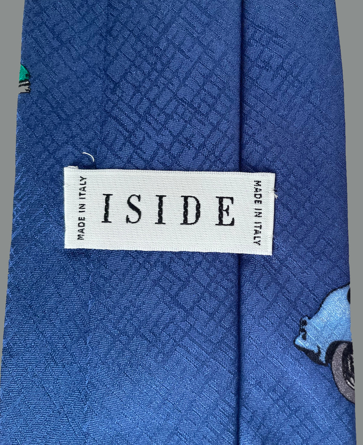 Porsche silk tie by Iside