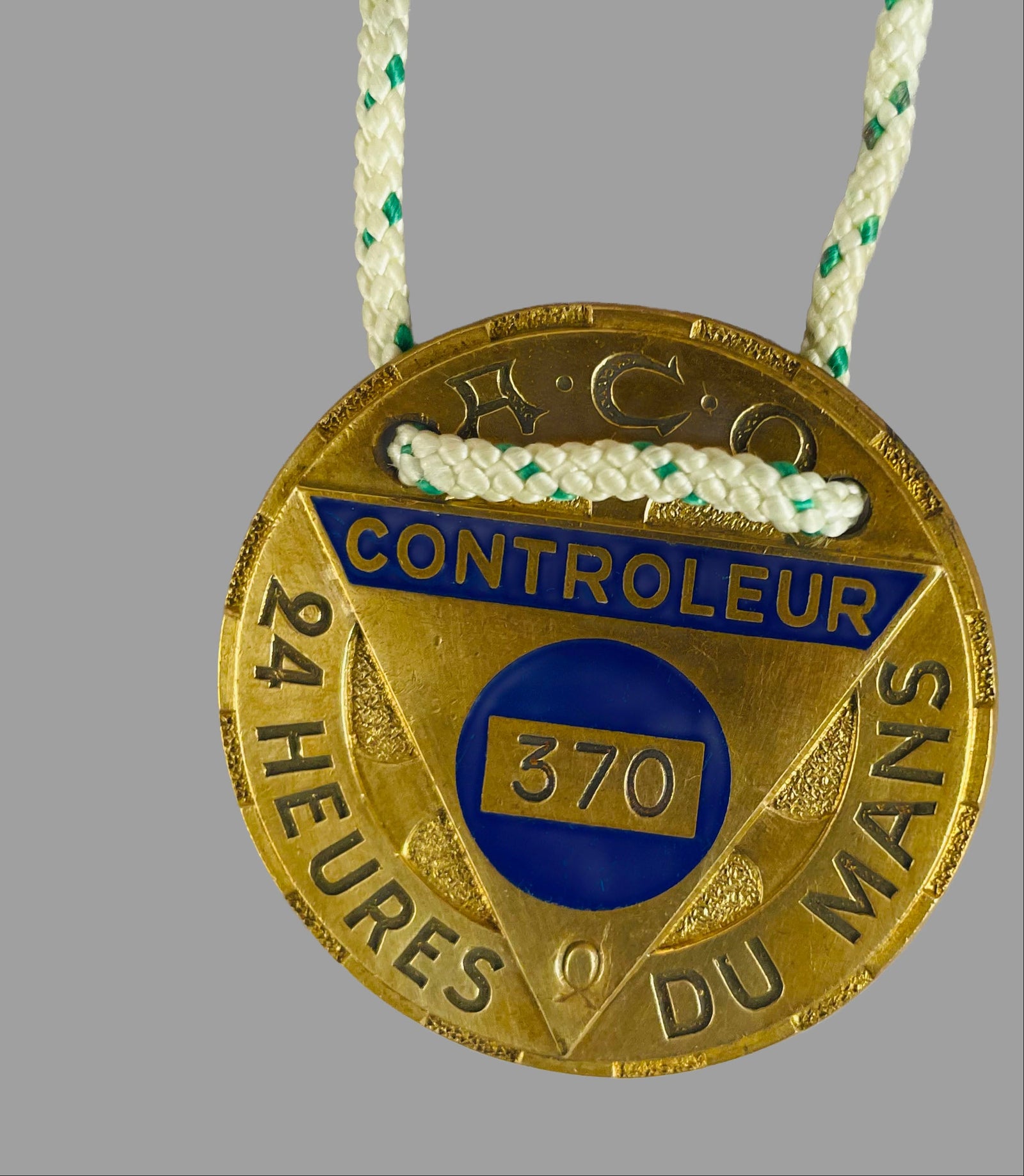 19. A.C.O. controller badge pin, 1960’s. 1970’s