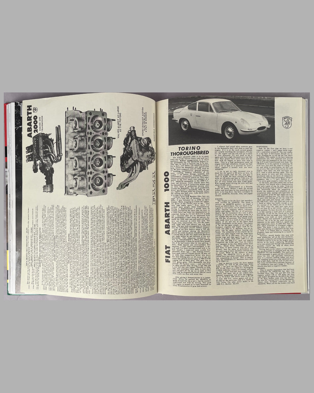 Abarth - King of Small Cars book by Alfred S. Cosentino, 2004 4
