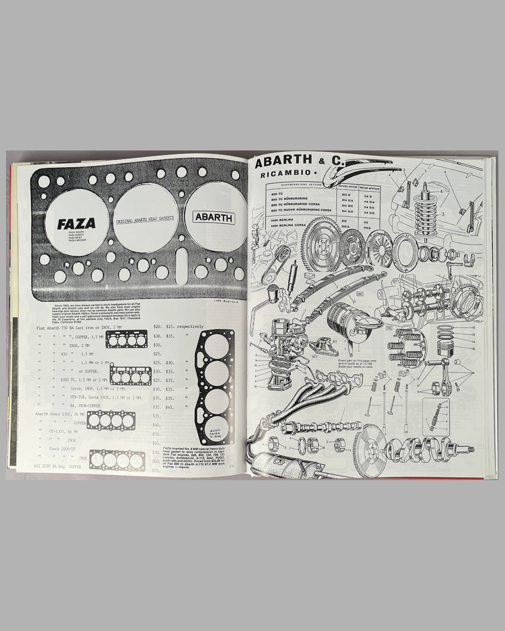 Abarth - King of Small Cars book by Alfred S. Cosentino, 2004 5