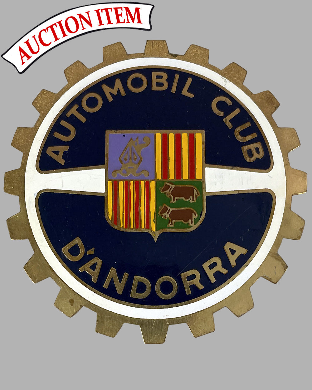 Automobile Club d’Andorra grill badge