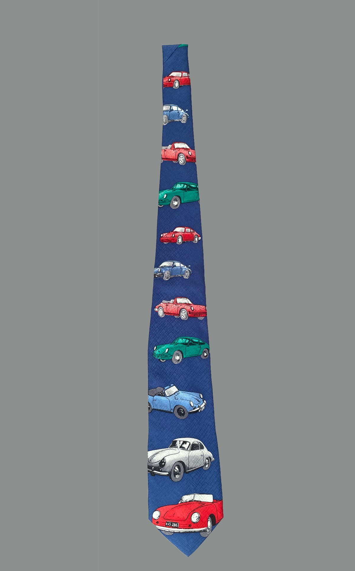 Porsche silk tie by Iside