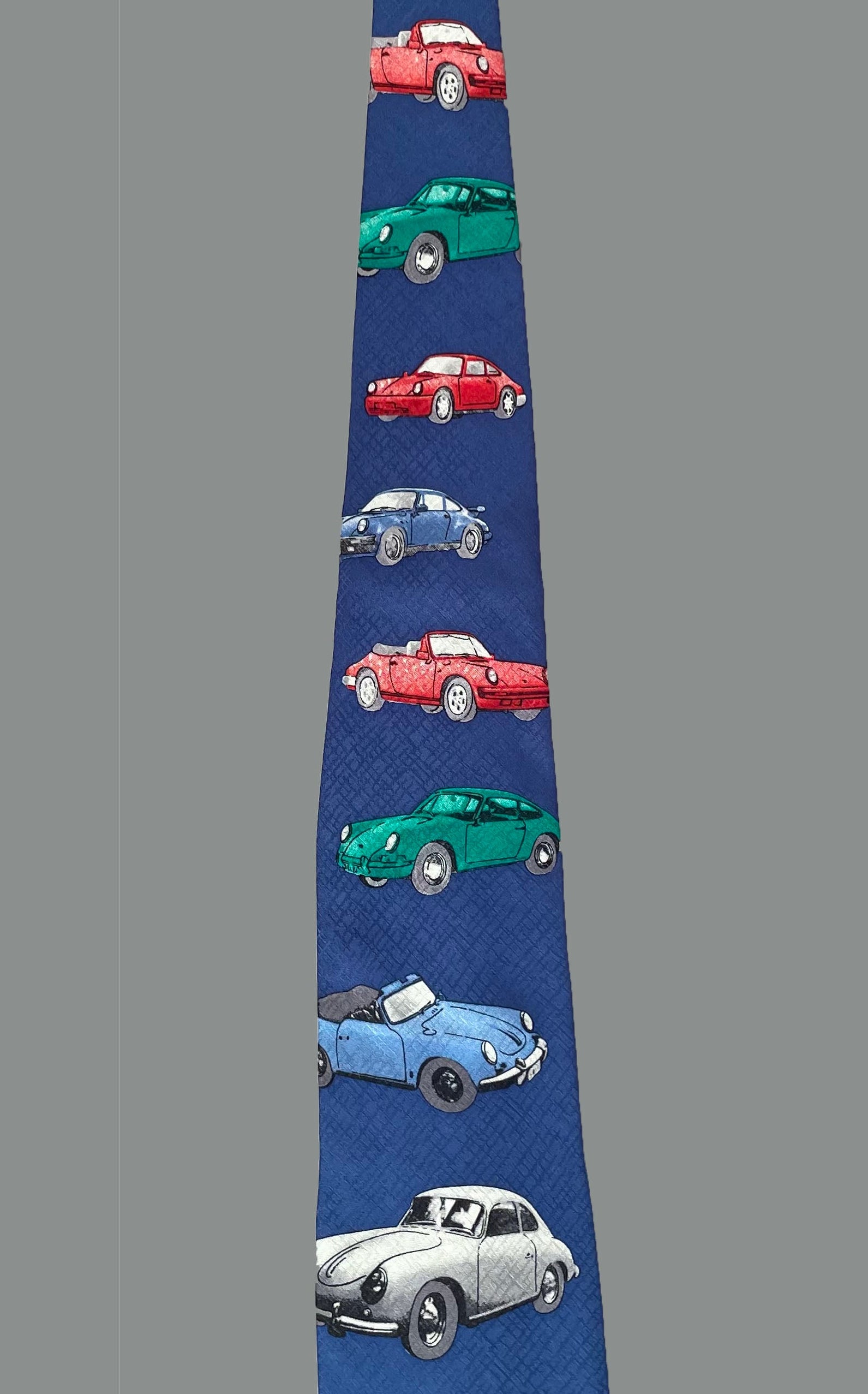 Porsche silk tie by Iside