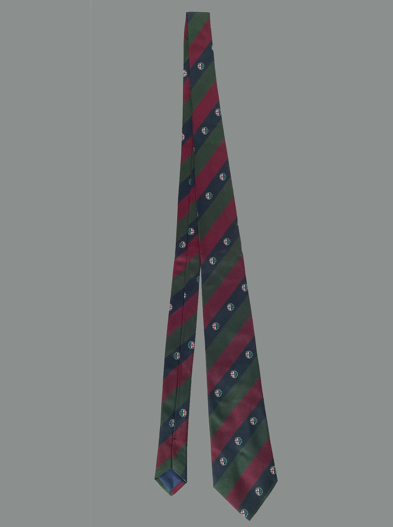 Alfa Romeo silk tie made in Italy for the factory
