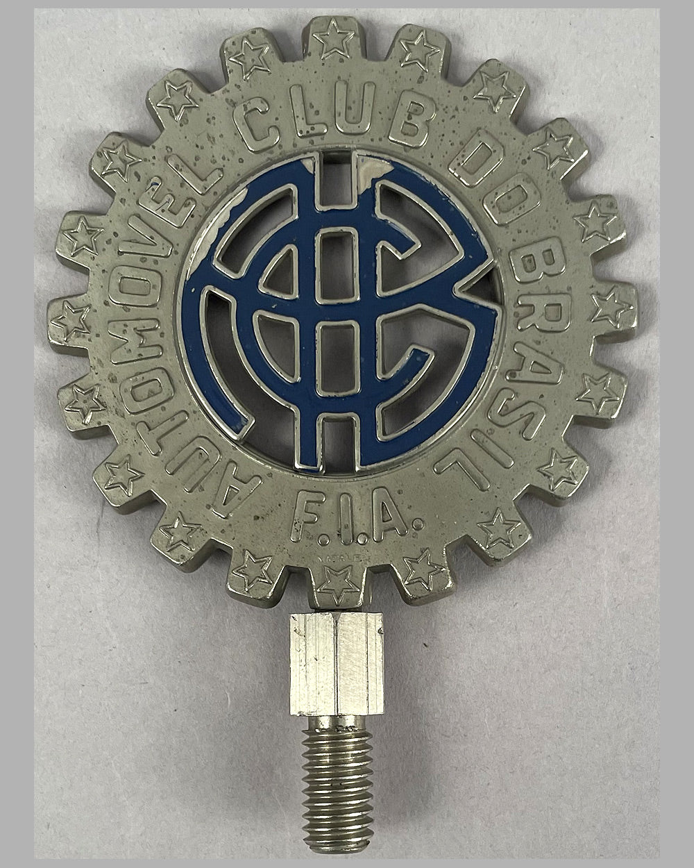 Automobile Club do Brasil bumper or bar badge