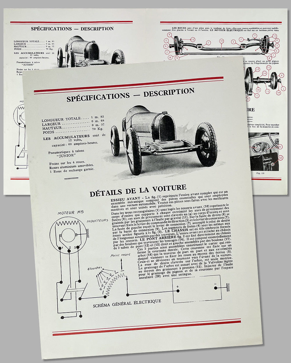Baby Bugatti original dealer catalog 2