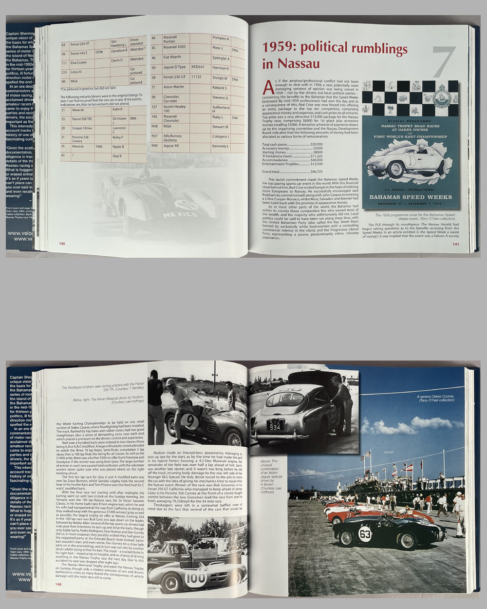 Bahamas Speed Weeks book by Terry O’neil, 2006 3