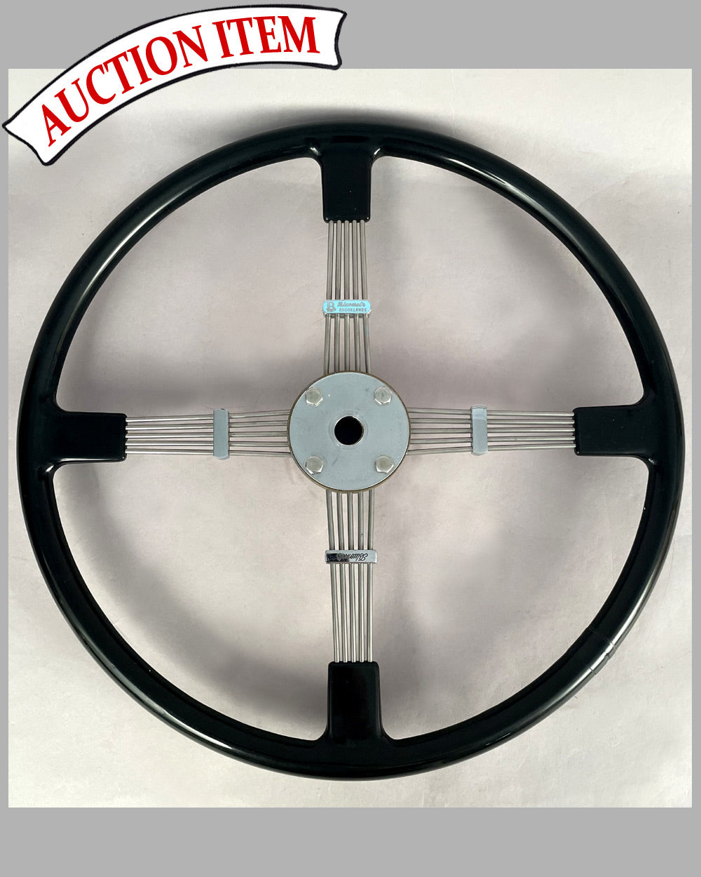 Vintage Bluemel’s Brooklands steering wheel, U.K.