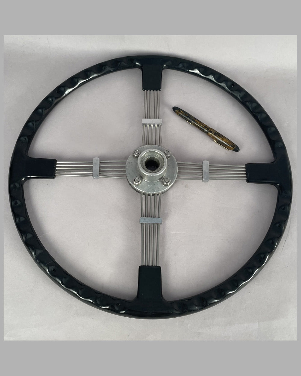 Vintage Bluemel’s Brooklands steering wheel, U.K. 2