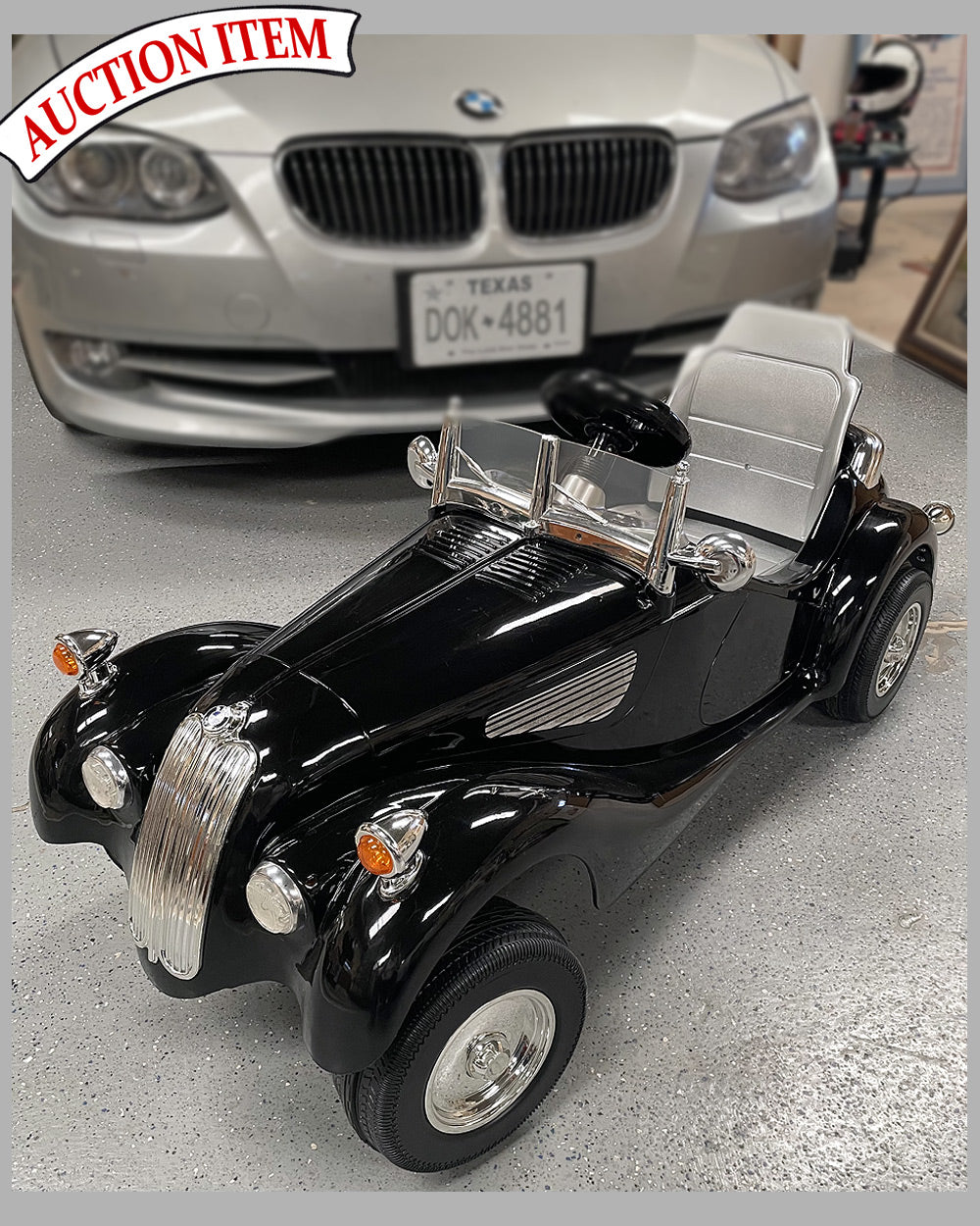 BMW 328 children’s electric car toy