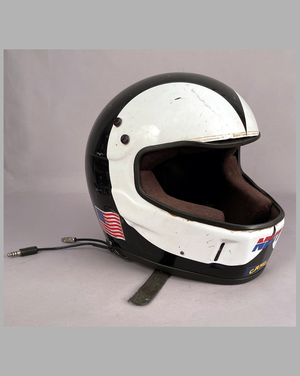 Bob Earl’s 1990-92 D. J. racing helmet