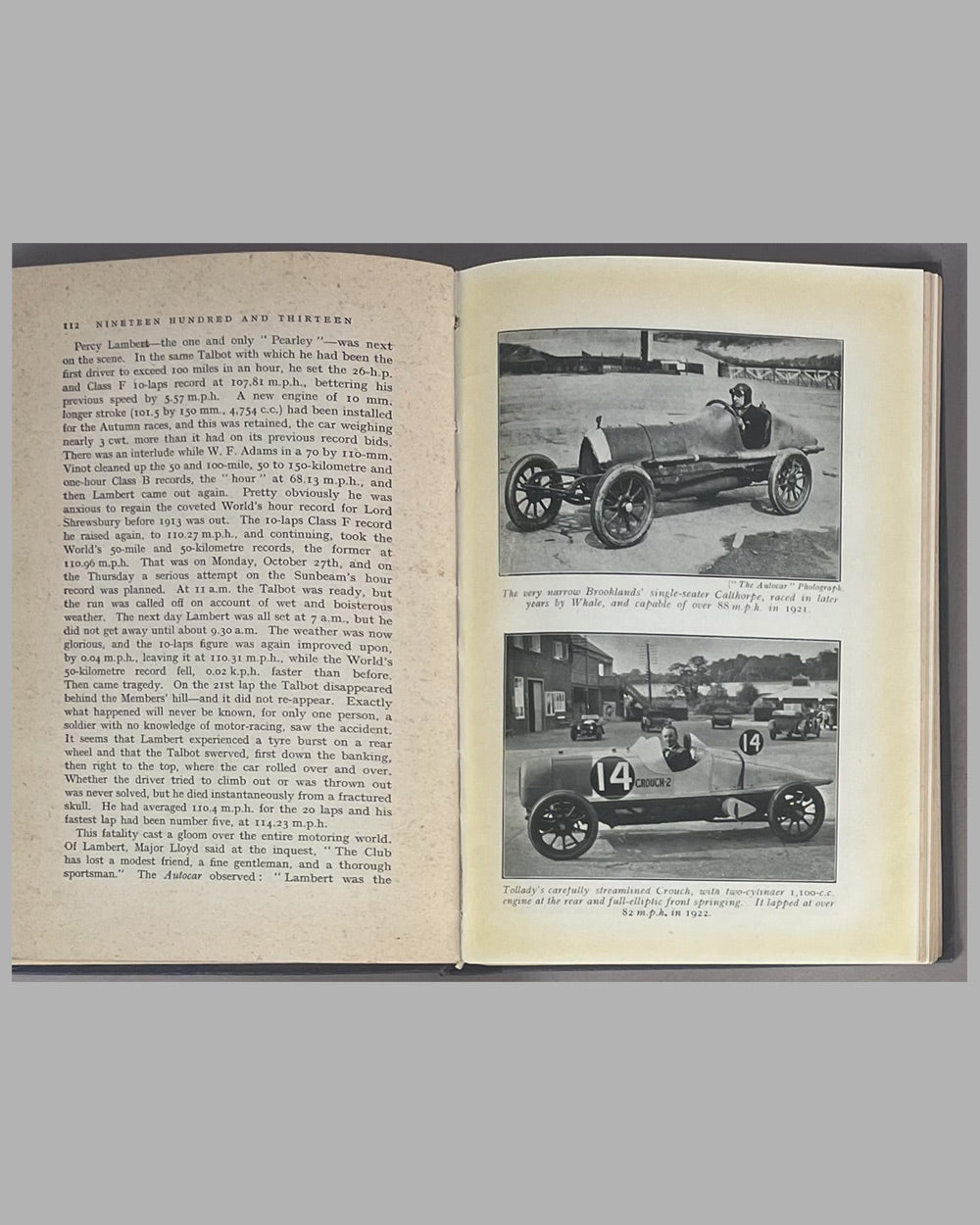 Brooklands books by William Boddy, 1st editions from 1947 to 1950 5