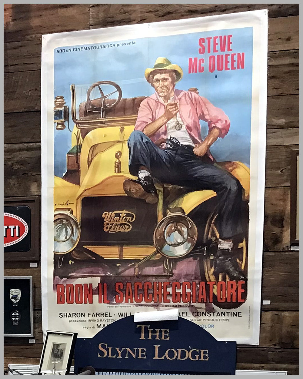 "Boon il Saccheggiatore”, “The Reivers”, 1969 large movie poster starring Steve McQueen 3