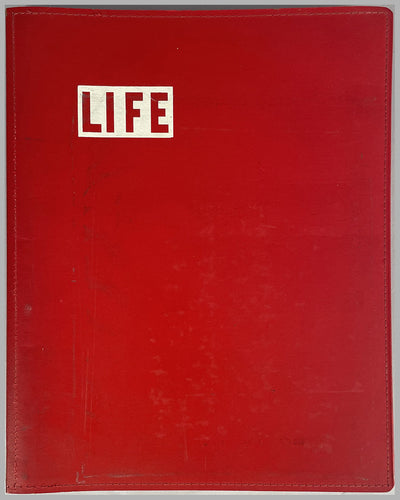 Life Magazine b&w photo album presented to Briggs Cunningham