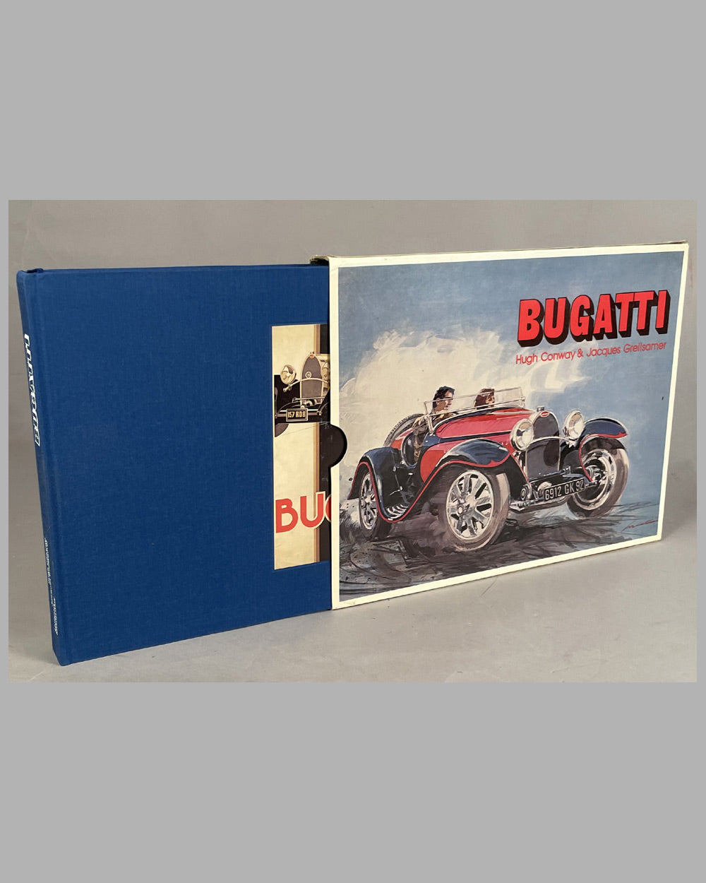 Bugatti book by Hugh Conway &amp; Jacques Greilsamer, 1st edition, 1978