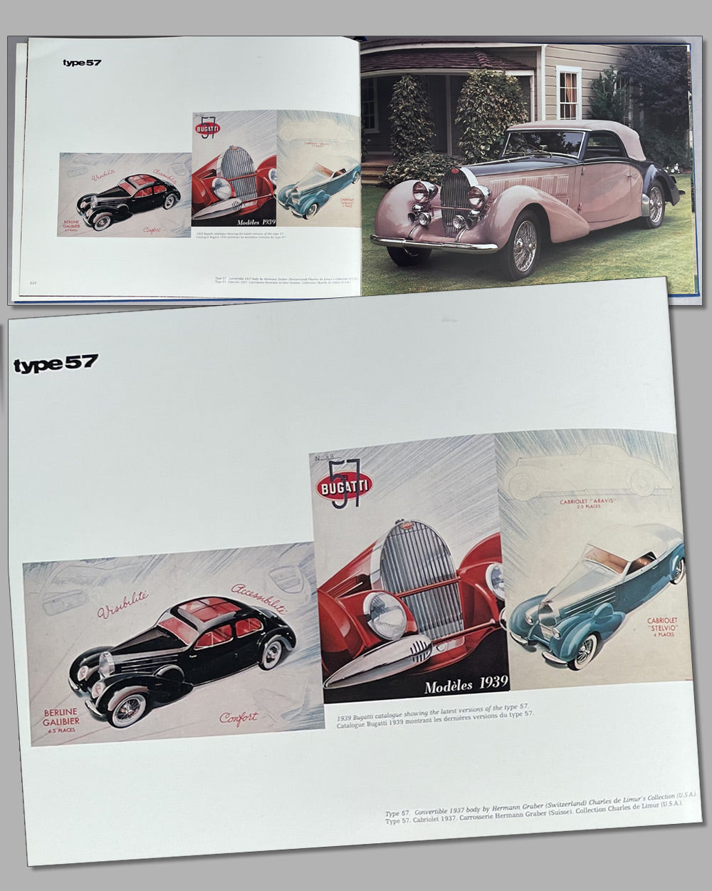 Bugatti book by Hugh Conway & Jacques Greilsamer, 1st edition, 1978 4