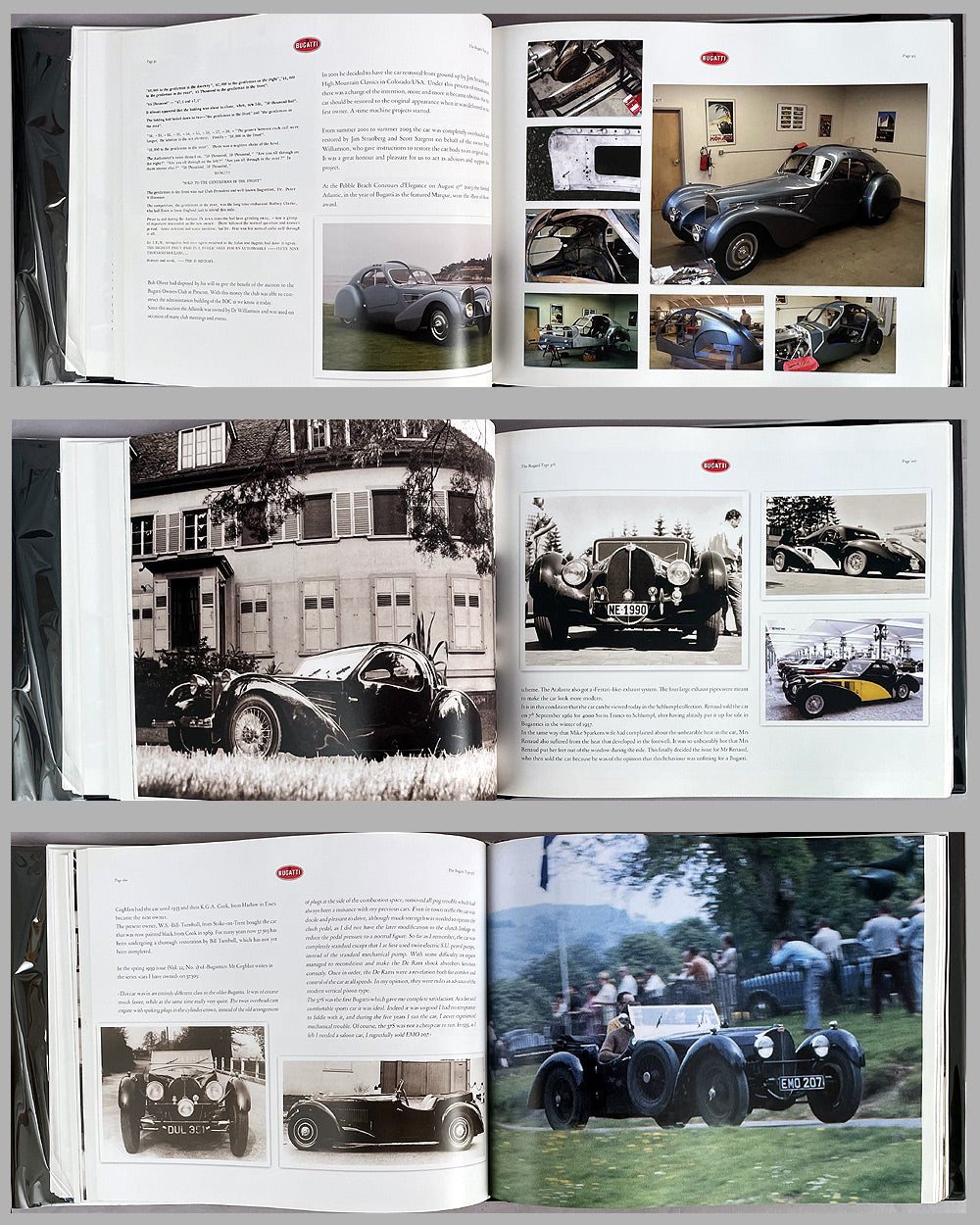 The Bugatti Type 57S book by Bernhard Simon and Julius Kruta, 2003, limited edition 2