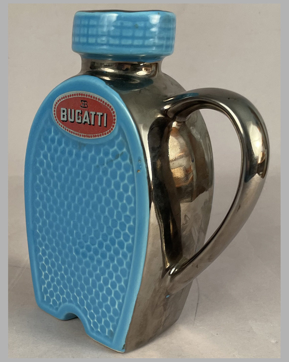 Le Chanteclair Bugatti radiator water pitcher from Rene Dreyfus’ restaurant