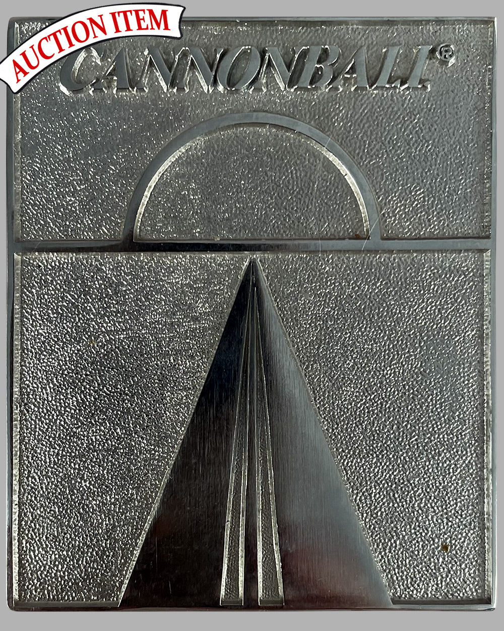 Cannonball Rally grill badge