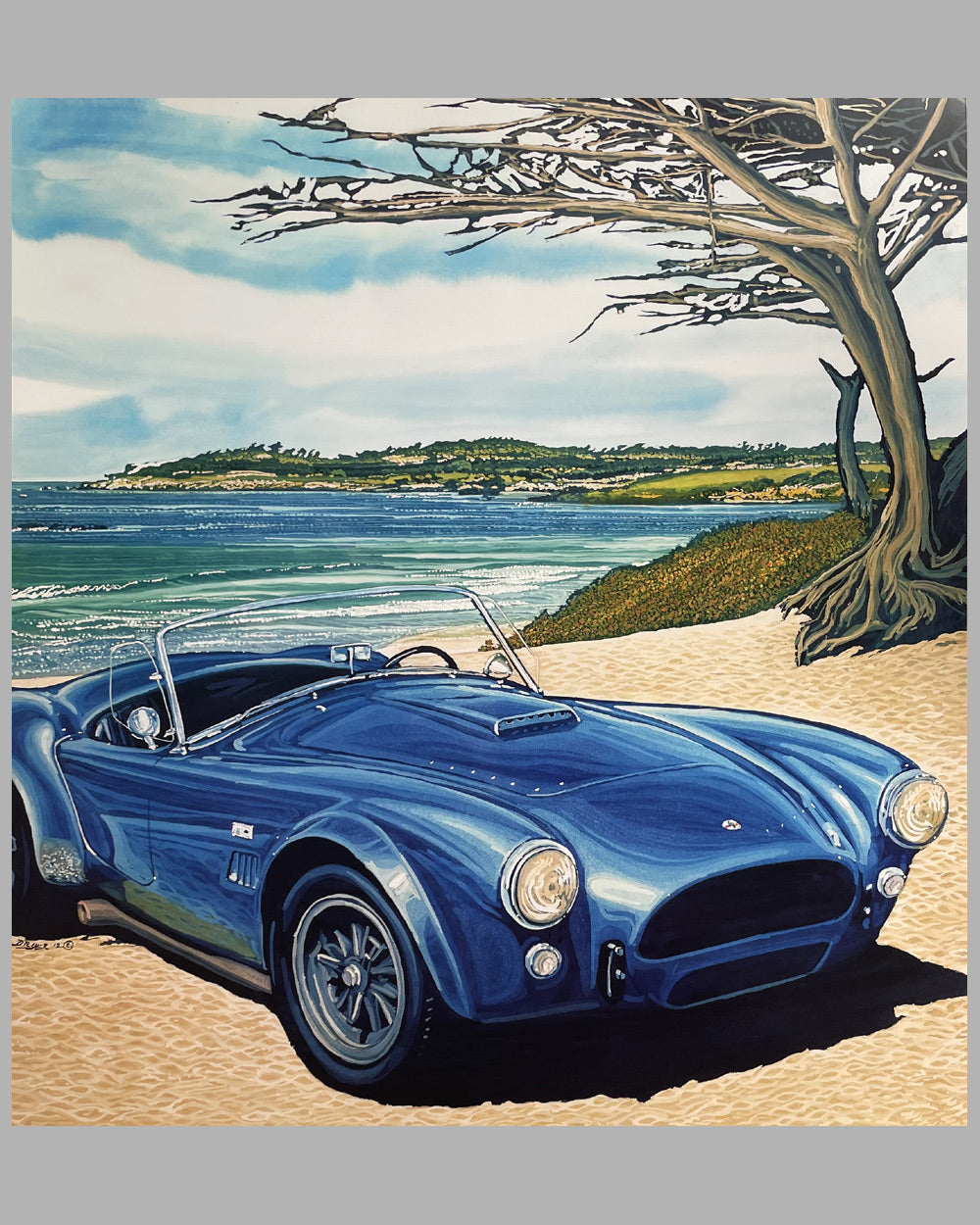 Carmel Yacht Club poster by Roy Dryer III 2