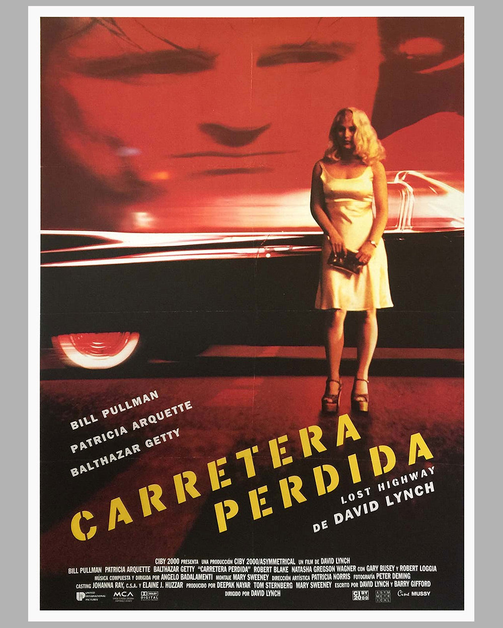 1997 Carretera Perdida Movie Poster Lost Highway L art Et L automobile 1997 Carretera Perdida Movie Poster Lost Highway L art Et L automobile