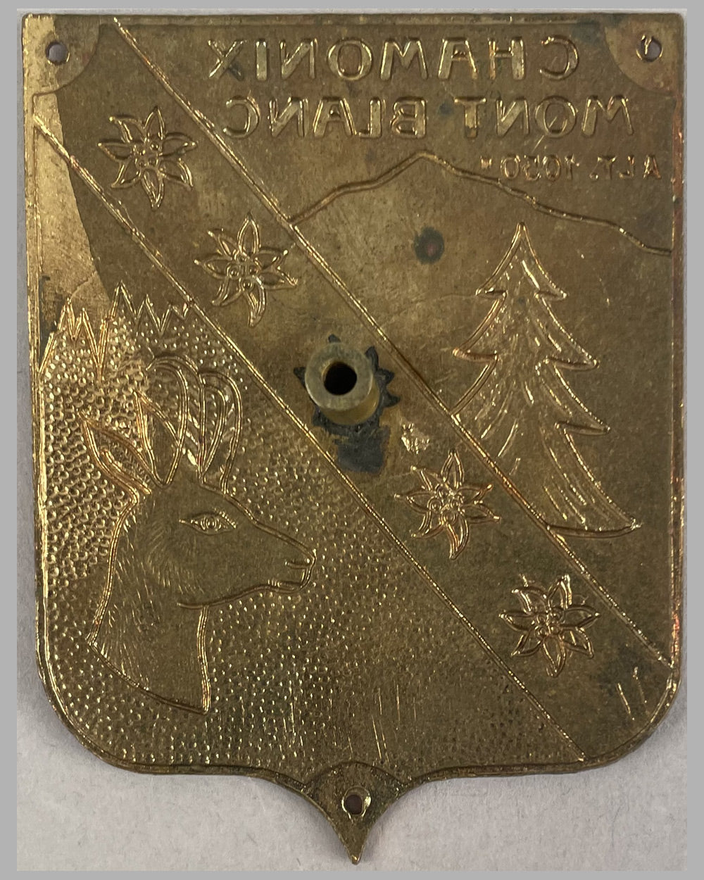 Chamonix Mont Blanc grill badge 2