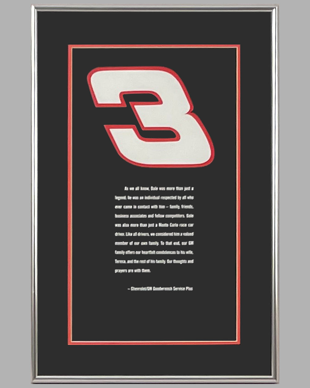 Chevrolet ad copy published by G.M.