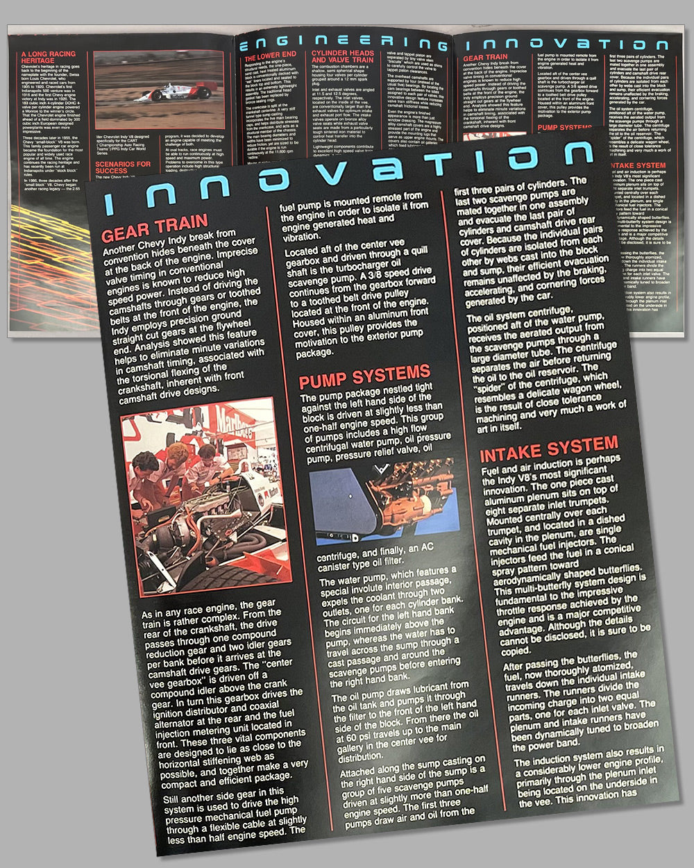 Chevy Indy V8 rocker cover