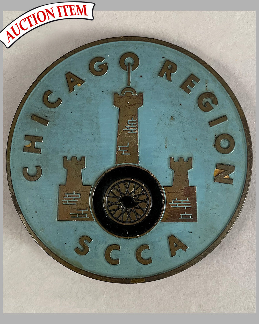 Chicago Region SCCA 1950’s grill badge