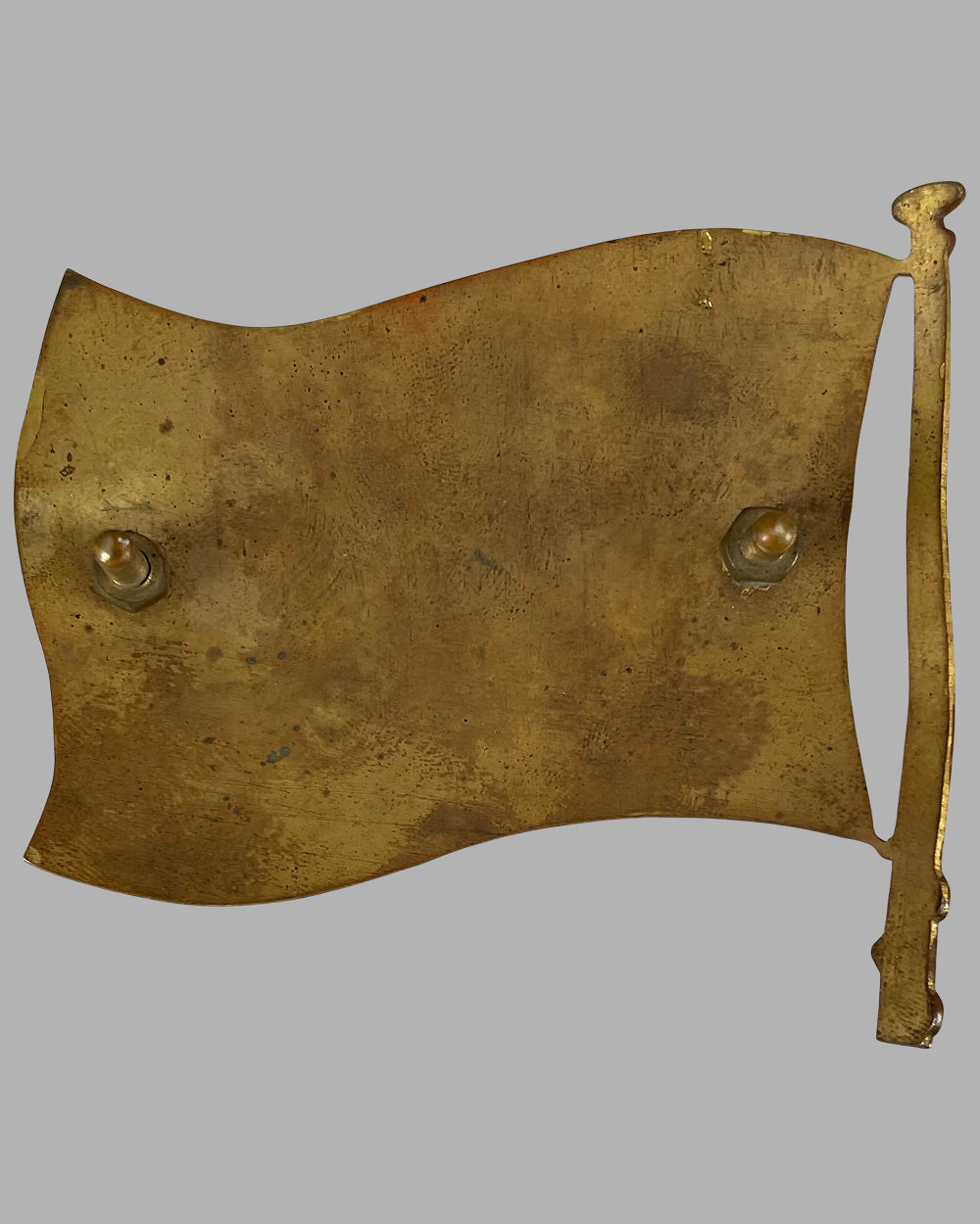 Chile national flag and pole grill badge, similar to the Texas flag 2