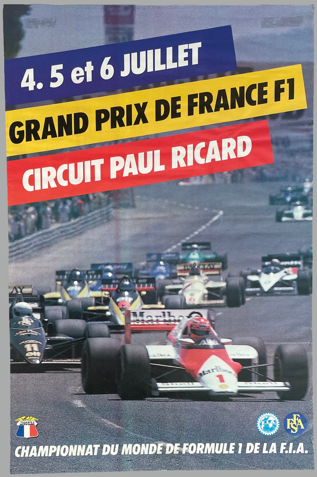 1986 G. P. of France at Circuit Paul Ricard