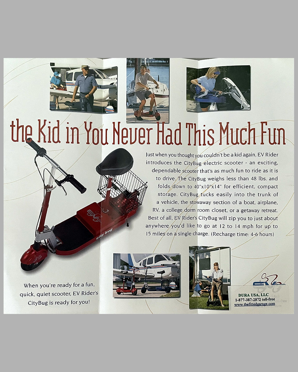 City Bug early electric scooter, 1998 10