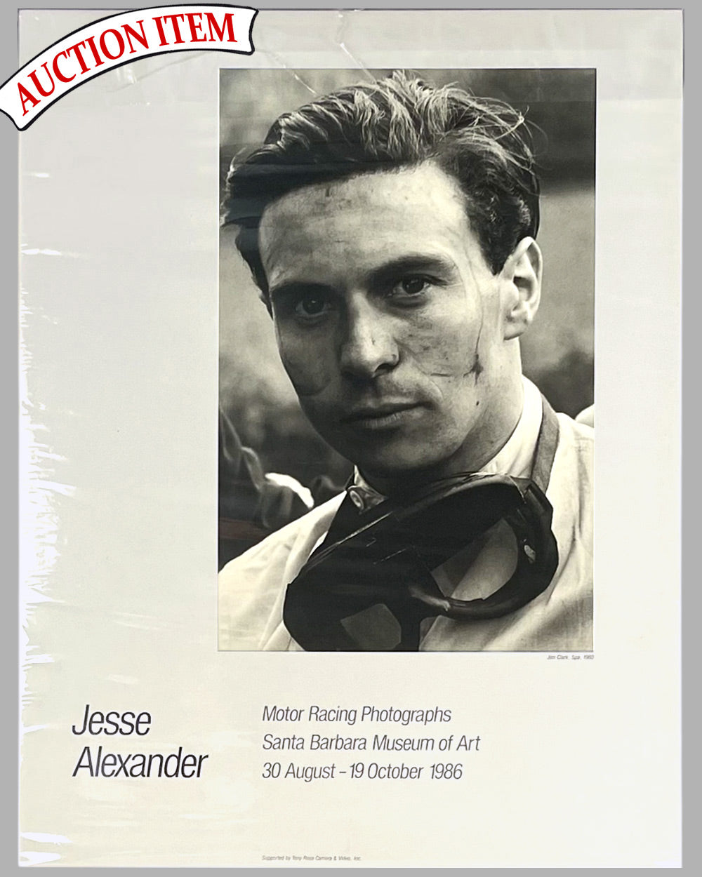 Jim Clark portrait by Jesse Alexander