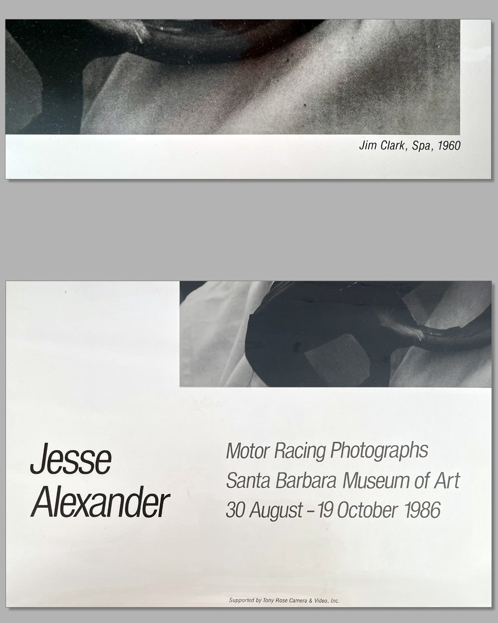 Jesse Alexander racing photographs poster 2