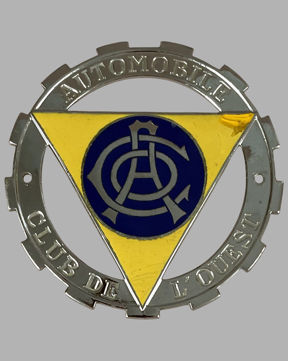 ACO (Automobile Club de l’Ouest) grill or dashboard badge