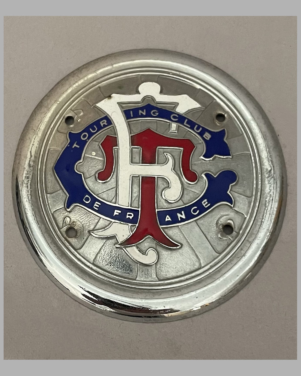 Touring Club de France grill badge
