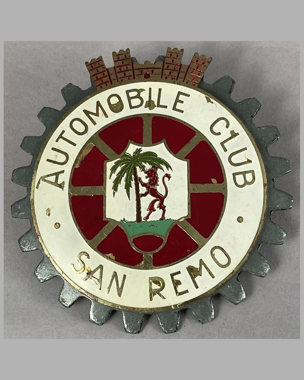 Automobile Club San Remo (Italy) souvenir badge