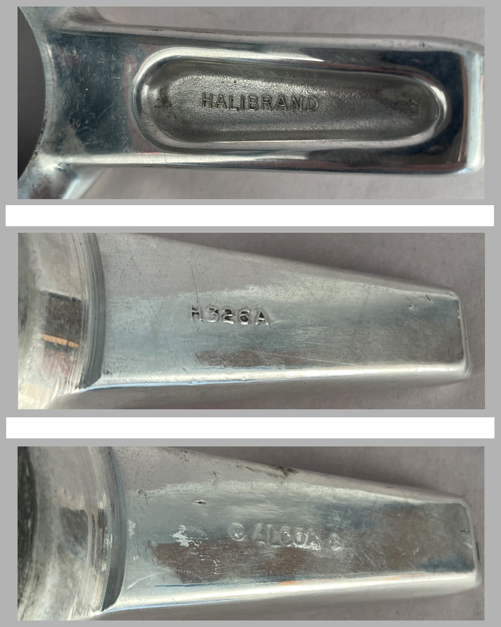 Ford Cobra style knock off screw on spinner by Halibrand 4