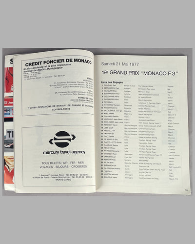 Collection of 9 Grand Prix of Monaco programs & 2 press folders 11