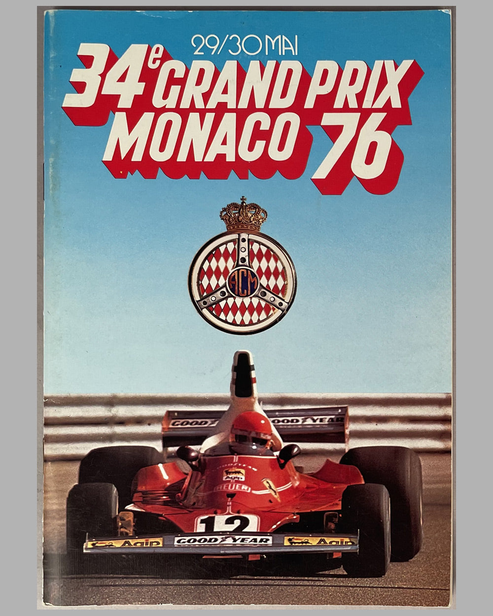 Collection of 9 Grand Prix of Monaco programs & 2 press