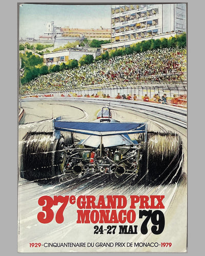 Collection of 9 Grand Prix of Monaco programs & 2 press folders 12