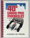 Collection of 9 Grand Prix of Monaco programs & 2 press folders 21