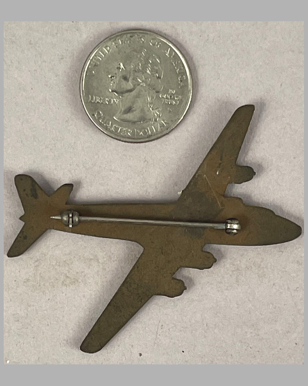 Constellation brass pin from the late 1940’s 2